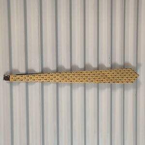 Vtg Tommy Hilfiger Yellow/Blue Sailboat Anchor Patterned Men's Necktie